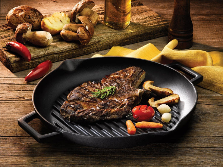 Buy Staub Cast Iron Grill pan with pouring spout